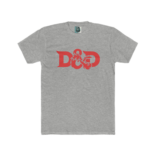 D&D Men's Cotton Crew Tee