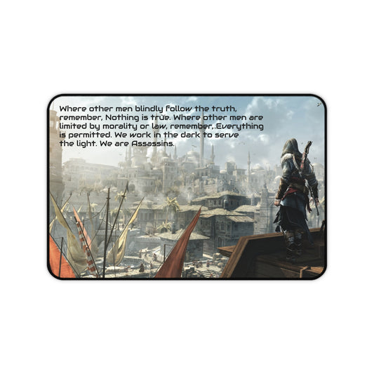 Assassin's Creed Desk Mat/Mouse Pad