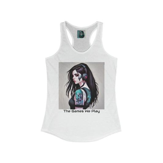 Gamer Chick Racerback Tank