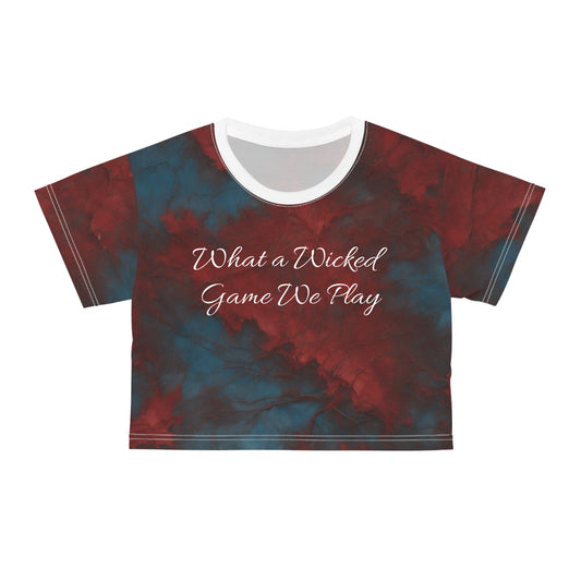 Wicked Game Crop Tee