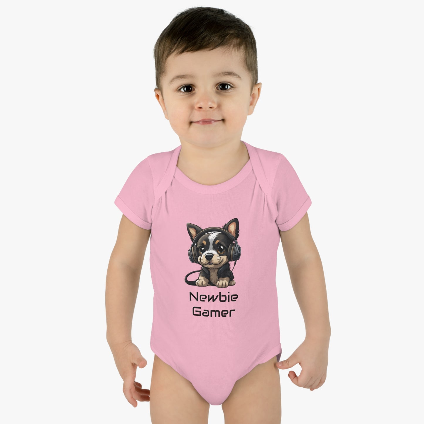 Copy of Newbie Gamer White, Infant Baby Rib Bodysuit