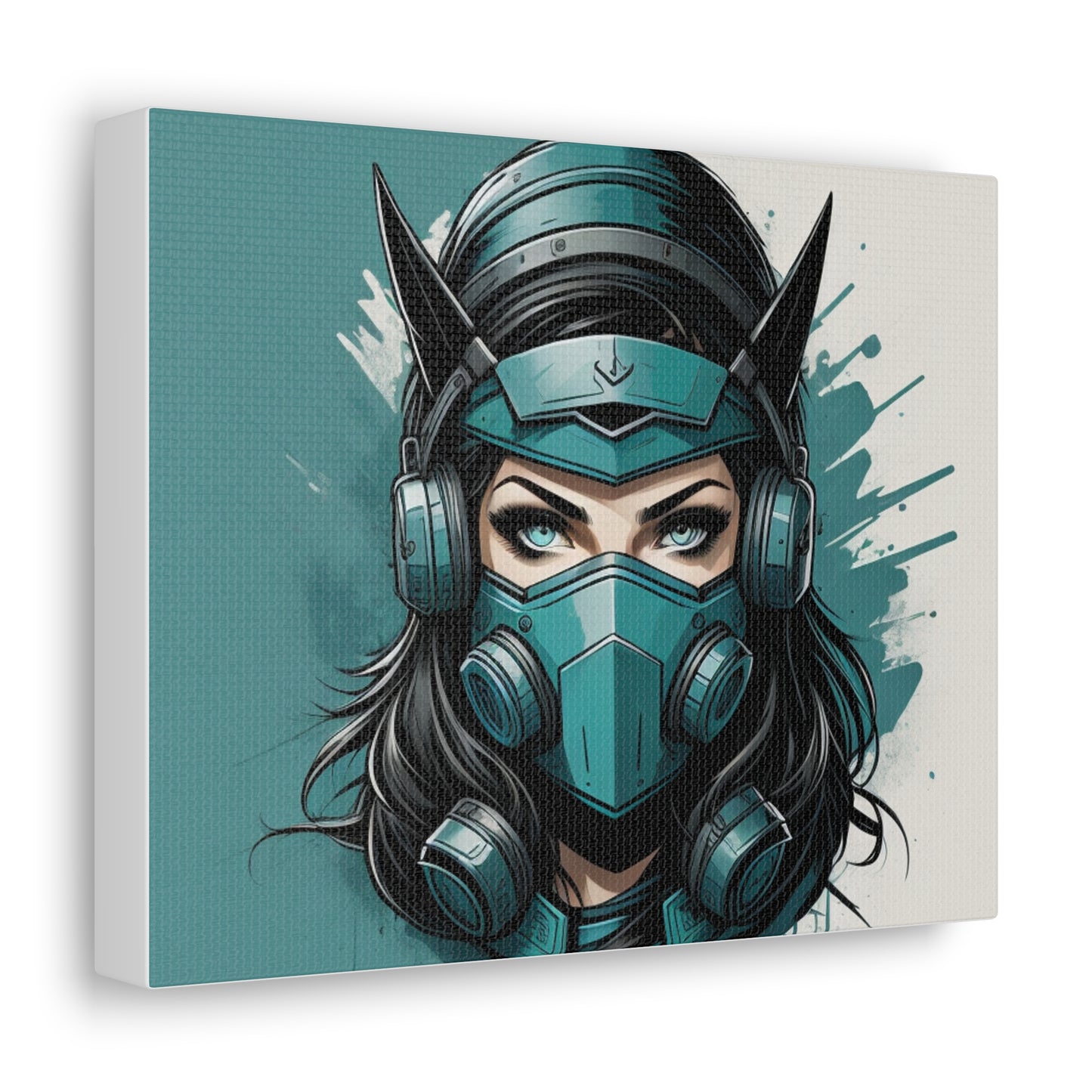 BadAzz Gamer Chick Canvas