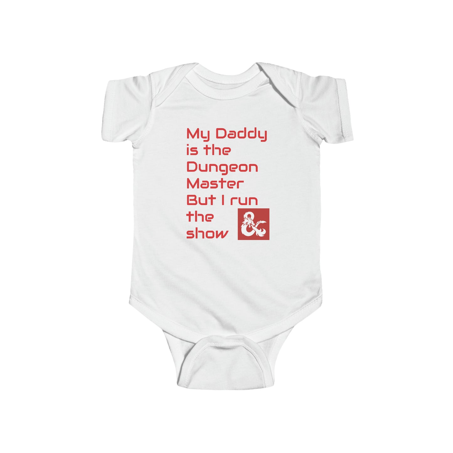 D&D Infant Fine Jersey Bodysuit