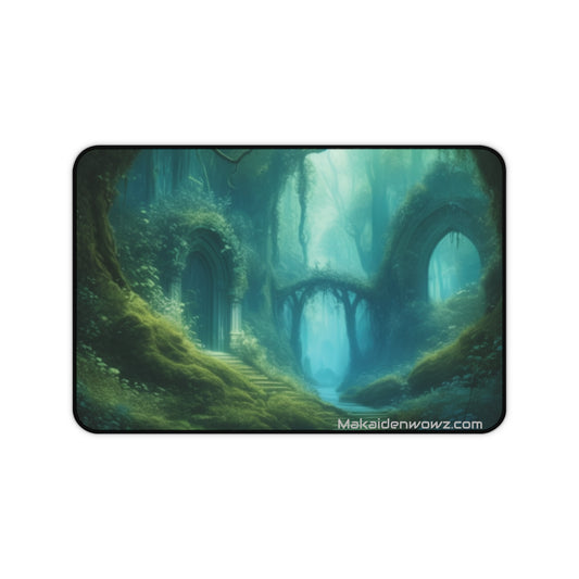 Fairy Realm Scene Desk Mat/Mouse Pad